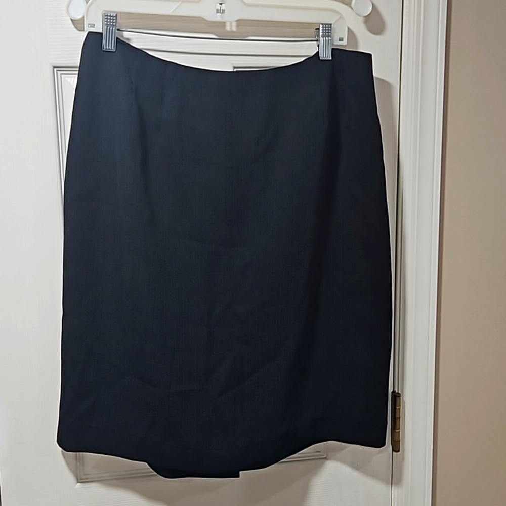 Black Ann klien suit skirt size 14